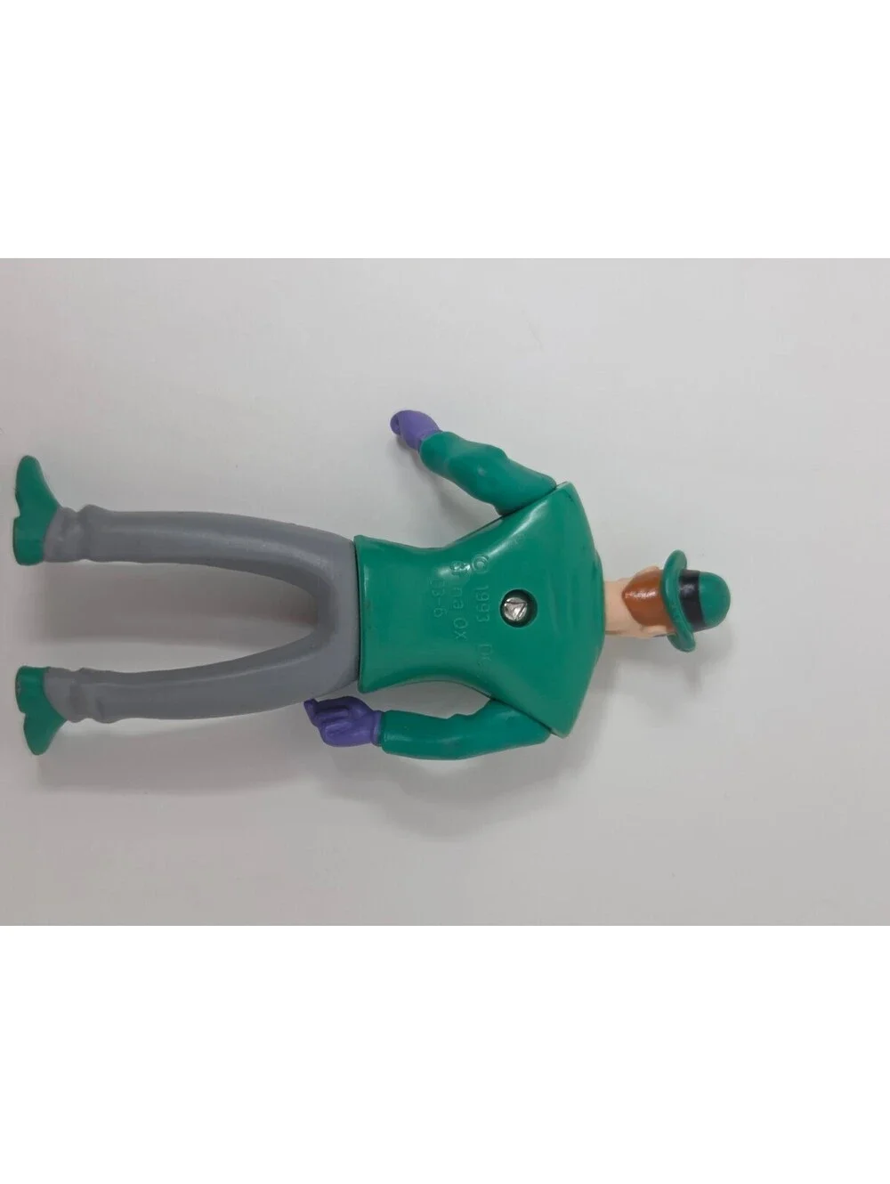 1993 McDonalds DC Comics The Riddler Green Suit Toy Figure